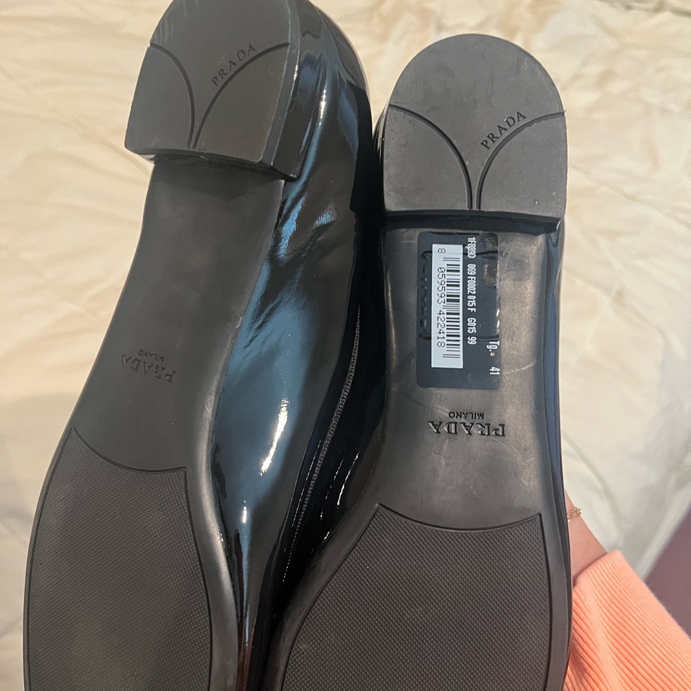 Black Patent Leather Flats - Picture 7 of 11